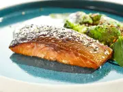 Chef's mayo hack for perfectly crispy salmon skin every time