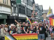 Chester Pride 2026: Hundreds parade through city streets in celebration