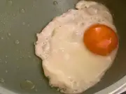 Cook fried eggs with pickle juice instead of oil or butter