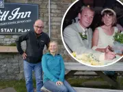 Couple return to Britain's highest pub for 30th anniversary