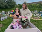 Coventry mum heartbroken after stillborn daughter's grave vandalised and treasured items stolen