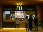'Creepiest McDonald's' in Italy hides ancient Roman road and skeletons under glass floor