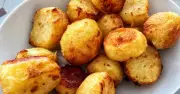 Crispy roast potatoes: simple parboil and freeze trick