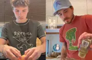 Cruz Beckham egg-frying video seen as dig at brother Brooklyn