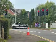 Cwmbran man honoured for rescuing four from blazing Newport crash