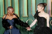 Cynthia Erivo joins Ariana Grande at O2 surprise gig
