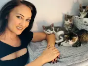 David and Frankie Seaman Celebrate Heroic Cats at National Cat Awards