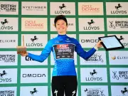 Dickson survives scare to win Tour of Britain mountains jersey