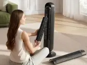 DREO Silent Tower Fan Restocked for Heatwave with 4.6 Rating