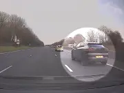 Driver jailed for fake brake failure on M58 and M62