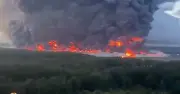 Drone Strike Sparks Fire at Wildberries Warehouse Near Kremlin
