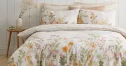 Dunelm Autumn Floral Bedding Set with 30% Off Drops to £14