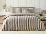 Dunelm's Catherine Lansfield Reversible Duvet Set Launches in Chocolate