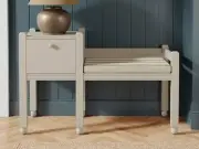 Dunelm's Hazel Hallway Bench cut from £229 to £57 in clearance sale