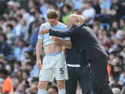 Elliot Anderson injury scare on Man City debut