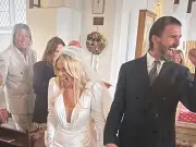 Emily Atack marries Alistair Garner in 'perfect' white dress wedding