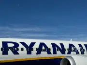 Engine blade shattered Ryanair window, man sucked toward hole