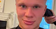 Erling Haaland debuts shock buzz cut ahead of Man City opener