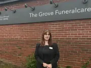 Ex-nursery teacher, 23, becomes a funeral arranger