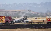 F-35B crashes near San Diego marine base; pilot survives
