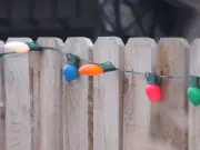 Fairy light fence rules: ask permission before hanging lights