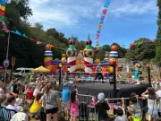 Fantastic Fete: Mexican wrestling, bouncy castle and pool fun