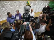 Farage wins Clacton by-election but skips count over threat claim