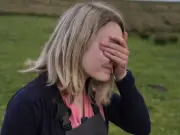 Farmer breaks down in tears after tragic unexpected loss
