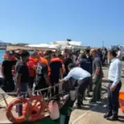 Ferry capsizes off Cyprus with 260 on board; rescue underway