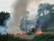 Fire near Cardiff children's play area 'biggest blaze' ever seen