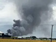 Firefighters battle huge fire inside building at Peterhead quarry