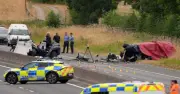Five boys killed in M9 crash named after head-on collision
