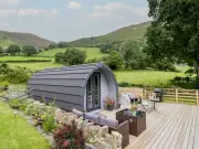 Five-star Snowdonia cabin with hot tub, sauna and 'stunning' views
