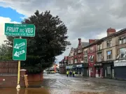 Flooding Chaos in Liverpool After Burst Water Pipe