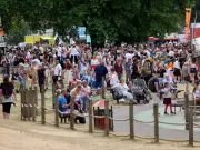 Foodies flock to Pontypridd festival with 100+ vendors