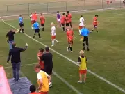 Footballer punches rival as referee does nothing, fans call for lifetime ban