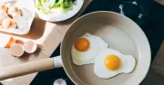 Fried eggs taste better with pickle juice instead of oil or butter