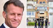 Fury as French cops guard empty 'Macron villa' while migrants launch boats