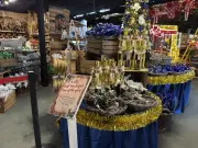 Garden centre sells Christmas decorations in August heatwave