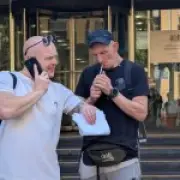 Gay couple 'live in fear' after fruit-throwing thugs fined £439
