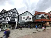 Giant screen set for Wigan's Grand Arcade entrance