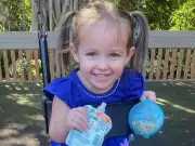 Girl, 3, dies after becoming trapped inside wooden toy oven at babysitter's home