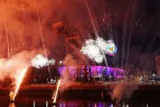 Glasgow ends Commonwealth Games with fireworks and Simple Minds