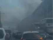 Glasgow Tesco evacuated as car fire sparks panic