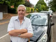 Grandad furious over fine for parking in front of 'kerb to nowhere'