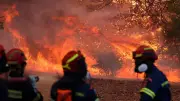 Greece Wildfires: Firefighters Battle Blazes Across Country