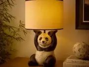 'Happiest' Quirky Dunelm Panda Table Lamp Drops to £26.60