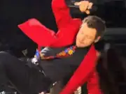 Harry Styles Falls on Stage in Mexico, Fans Say Looks Like It Hurt
