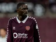 Hearts striker Ba-Sy warned after Vrancken's criticism