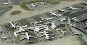 Heathrow issues 'do not drive' warning as flooding hits terminals